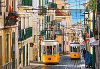 Пазл С-104260, Лісабонські трамваї, Португалія, 1000 ел., 68 x 47 см, упаковка 35 x 25 x 5 см
