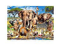 Пазл В-222155, Тварини савани, 200 ел., 40 х 29 см, пакет 32 х 22 х 4,7 см