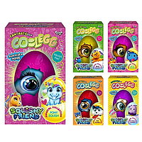 Іграшка Набір "Cool Egg" Squishy Friend бузкове яйце малий. колір коробки жовтий CE-02-05