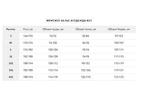 Чоловічий бавовняний комплект шорти з футболкою Key МNS 404 A22, фото 3