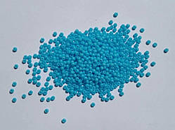 Бісер чеський, мікро. Пресциоза. №13 Колір блакитний, непрозорий. арт 63020. Упаковка 10грамм.