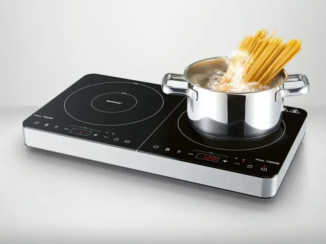 Индукционная плита Silver Crest SDI 3500 Вт (Германия) 2 конфорки ...