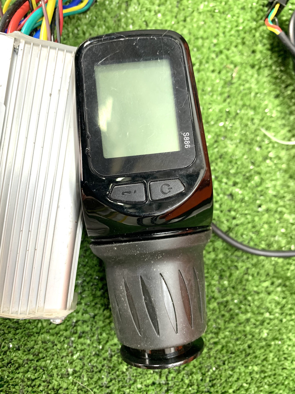 Ручка газу + LCD дисплеєм 18A 350-500W 36-64V