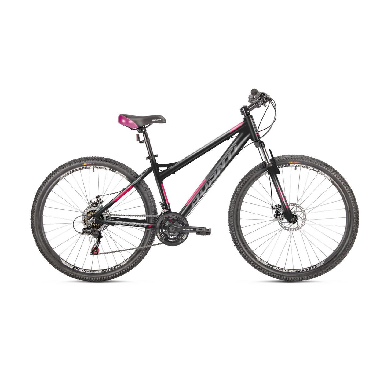Велосипед жіночий, гірський Avanti Force 27.5 чорно/бузковий