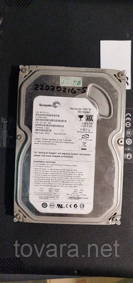 Жорсткий диск Вінчестер HDD 250 Gb / Гб Seagate Barracuda 7200.10 ST3250310AS 3.5" SATA2 No 22070216