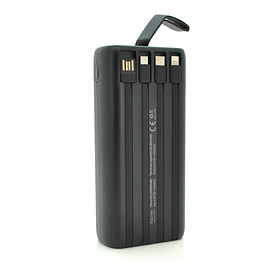 Power bank PLO-PB30M 30000mAh, Black, Blister