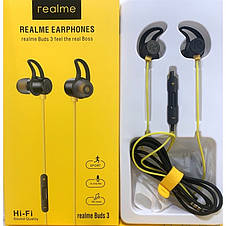 Навушники дротові Realme Buds 3 з мікрофоном, фото 3