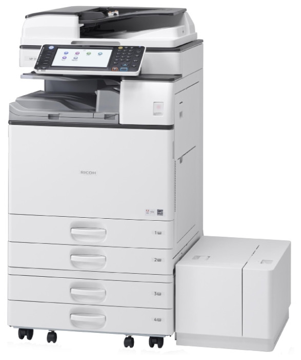Черно-белый офисный МФУ Ricoh Aficio MP 4054AZSP формата А3 ...