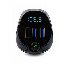 Трансмітер ФМ-модулятор M21 MP3 Bluetooth, фото 4