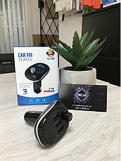 Трансмітер ФМ-модулятор M21 MP3 Bluetooth, фото 6