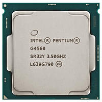 БУ Процессор s1151 Intel Pentium G4560, 3,5-3,5 МГц, 2-4 core, Intel HD Graphics 610, 54W