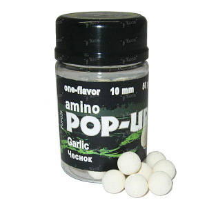 Бойли Grandcarp Amino Pop-Up 10мм Garlic (чеснок) 50шт "Оригінал"