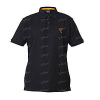 Футболка FOX Collection polo shirt Black-Orange L CCL075 "Оригинал"