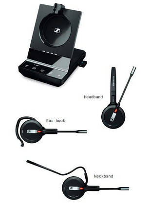 Бездротова гарнітура із зарядною підставкою EPOS Sennheiser IMPACT SDW 5036-EU, фото 3
