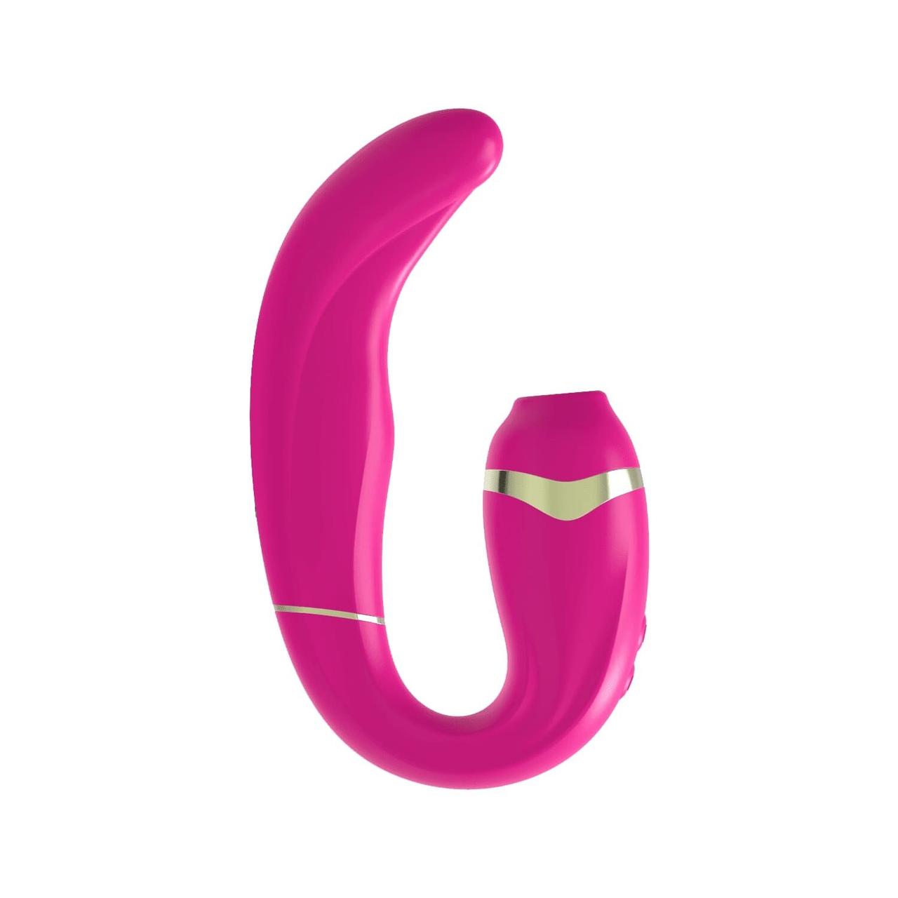 Пульсатор із вакуумною стимуляцією клітора Adrien Lastic My G (Pink)