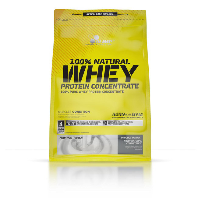 100% Natural Whey Protein Concentrate (700 g, natural), Київ