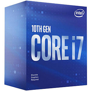Процесор s1200 Intel Core i7-10700F 2.9-4.8GHz 8/16 16MB DDR4 2933 65W BOX новий