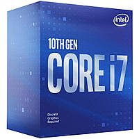 Процесор s1200 Intel Core i7-10700F 2.9-4.8GHz 8/16 16MB DDR4 2933 65W BOX новий
