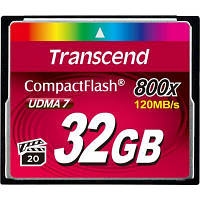 Оригінал! Карта памяти Transcend 32GB 800x (TS32GCF800) | T2TV.com.ua