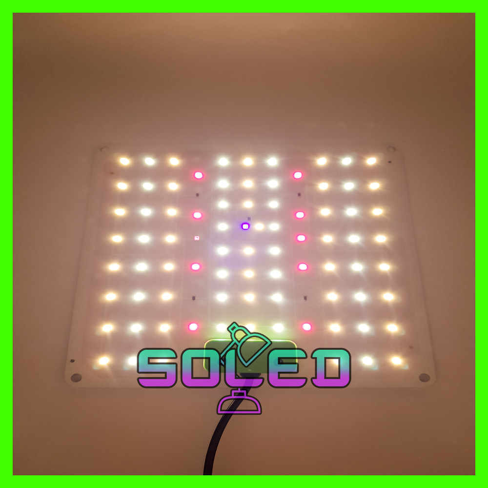 Фітолампа 40W 82LED samsung LM281B (Повний спектр. Фітопанель. Фитосвет. Освітлення для рослин.)