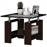 Стіл журнальний з полицею MebelProff Mini 15, журнальний столик, стіл у вітальню, фото 3