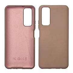 DR Чохол Full Nano Silicone Case для Huawei P SMART (2021)/ Y7A колір 10 пісочно-рожевий