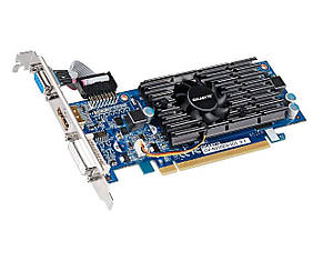 Дискретна відеокарта nVidia GeForce GT 210, 1 GB DDR3, 64-bit (N210-MD1GD3H/LP), фото 2