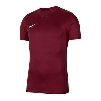 Дитяча спортивна футболка Nike Park VII BV6741-677, Бордовий, Розмір (EU) — 152 cm