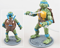 Класична фігурка Леонардо "Черепашки Ніндзя" — Leonardo, TMNT 1988, Ninja Turtles, 15СМ
