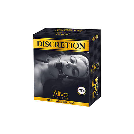 Кляп Alive Discretion Black, фото 3