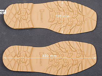 Підошва для взуття XA011 TREK MICHELIN (Франція), р. 45-46, кол. бежевий (honey)