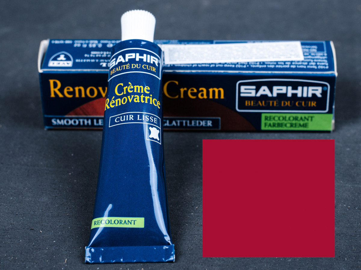 Жидкая кожа Saphir Creme Renovatrice, 25 мл, цв. фуксия (93) (0851) - фото 1 - id-p517658395