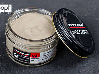 Крем блідо-сірий для взуття Tarrago Shoe Cream, 50 мл, TCT31 (02)