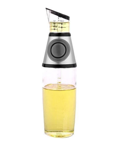 Диспансер бутылка для оливкового и подсолнечного масла Press Measure Oil Dispenser | Дозатор масла и уксуса! - фото 2 - id-p1420765712