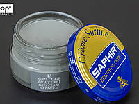 Увлажняющий крем для обуви Saphir Creme Surfine, цв. светло-серый (13), 50 мл (0032)
