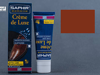 Водовідштовхувальний Крем Saphir Creme De Luxe, кол. світло коричневий (03), 75 мл (0023)