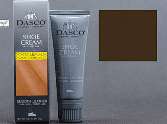 Крем-фарба для взуття DASCO Leather Cream, кол. темно-коричневий (111), 75 мл