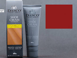 Крем-фарба для взуття DASCO Leather Cream, кол. бордовий (131), 75 мл