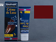 Водоотталкивающий Крем Saphir Creme De Luxe, цв. красный гермес (12), 75 мл (0023)