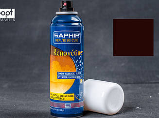 Аерозоль-фарба бордо для замші Saphir Renovetine, 200 мл,(0204)(08)