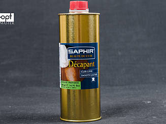 Рідина для зняття фарби Saphir Decapant, флакон жестяной, 500 мл (0848)