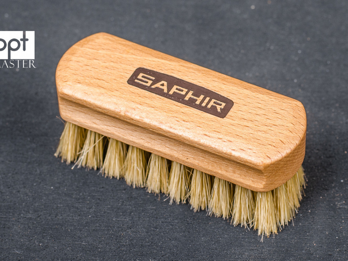 Полировочная щетка Saphir Polisher Brush, светлая свиная щетина, 8,5*3см (2640304) - фото 1 - id-p971709985