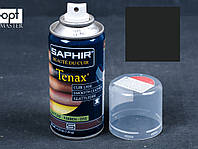 Аэрозольная темно-серая краска для гладкой кожи Saphir Tenax Spray, 150 мл (0823)(15)