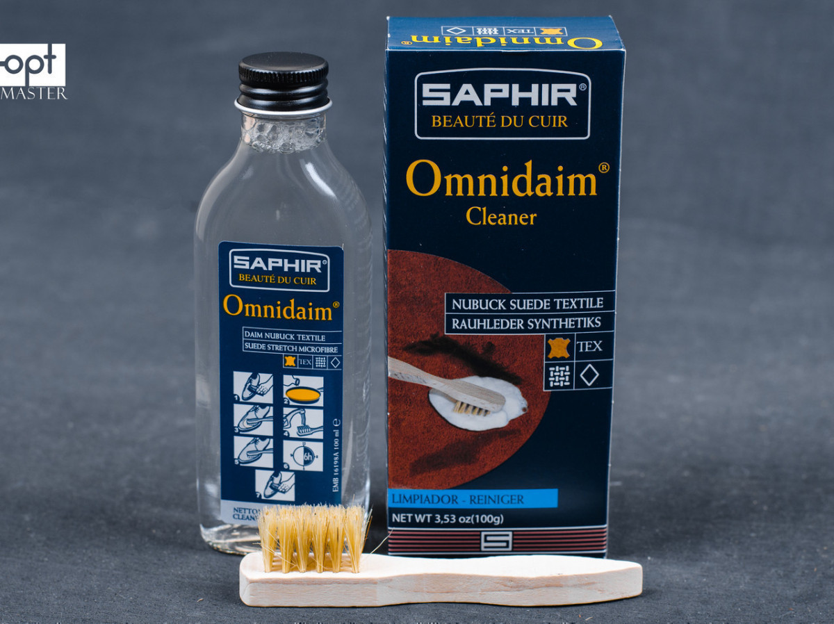 Очиститель для замши и нубука Saphir Omni DAIM, стекло, 100 мл (0214) - фото 1 - id-p515605516