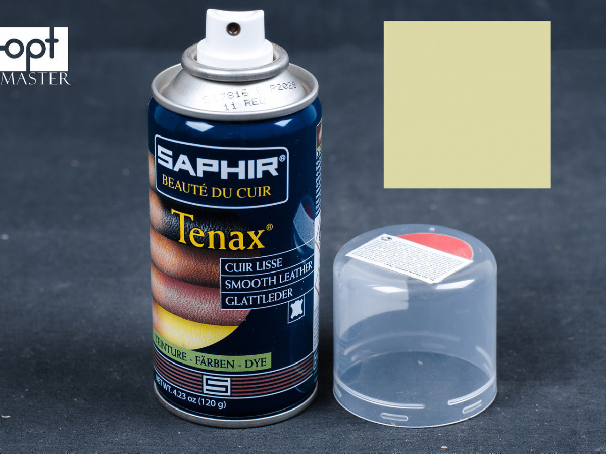 Аерозольна фарба кол.кремова для гладкої шкіри Saphir Tenax Spray, 150 мл (0823)(44)