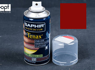 Аерозольна фарба кол.вишневий для гладкої шкіри Saphir Tenax Spray, 150 мл (0823)(89)
