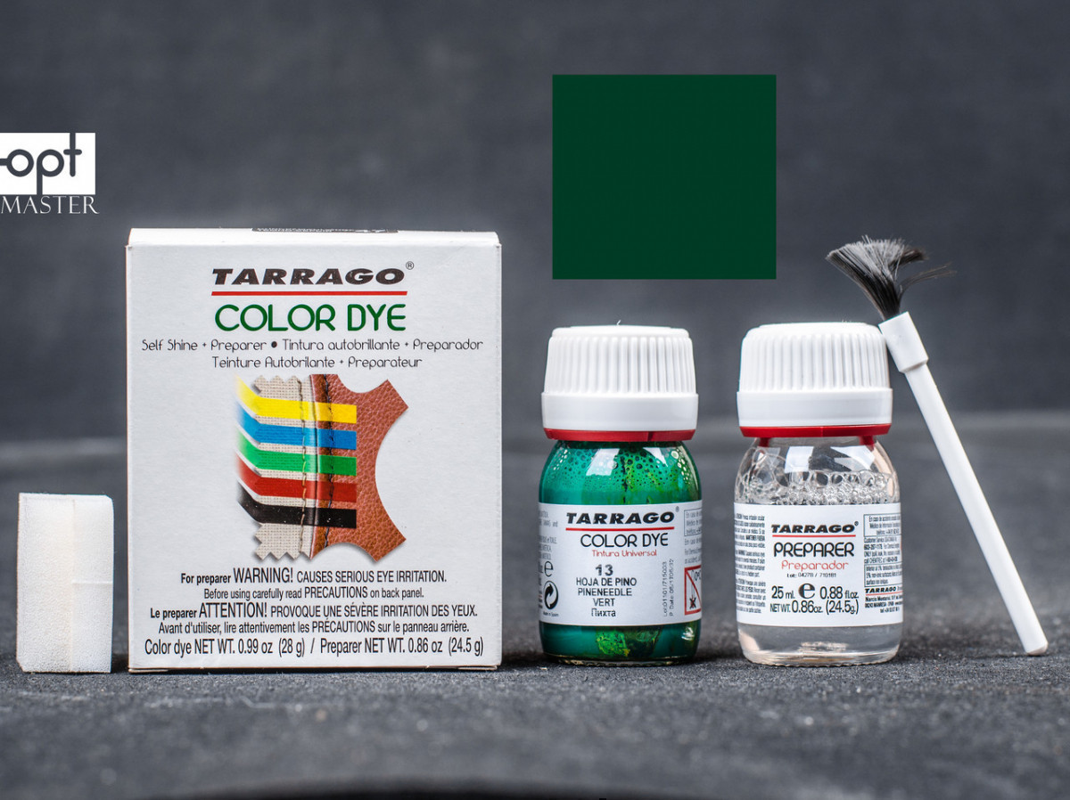 Фарба для шкіри кол.ялиця + очищувач Tarrago Color Dye, 2*25 мл,TDC05(13)