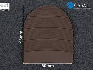 CASALi Wave, р. 3, кол. коричневий набійка на каблук