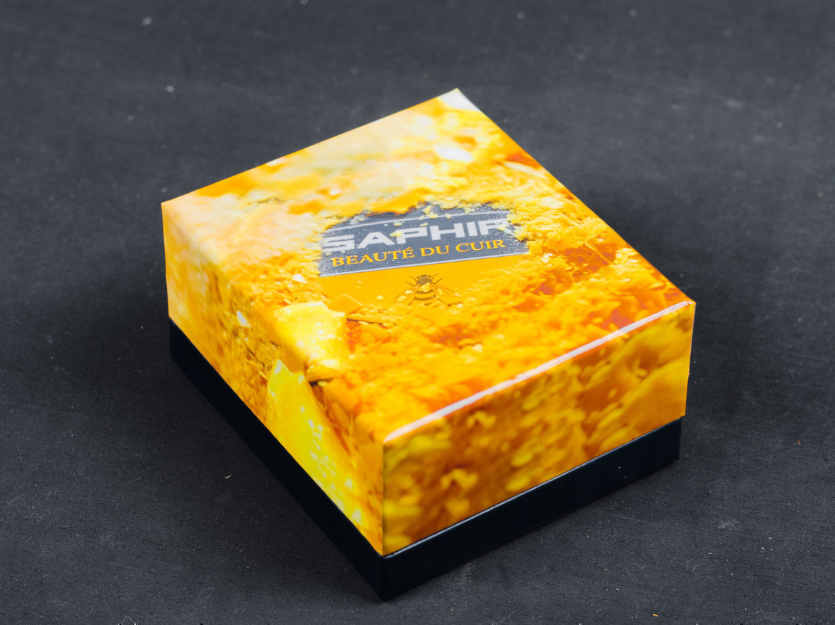 Подарочная коробка Saphir Wax Box Large, большая, 148,5х169,5х87 мм (2970) - фото 3 - id-p735189919