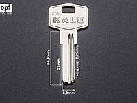 KALE-1 (латунь) заготовка ключей
